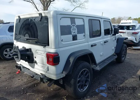 2022 Jeep Wrangler Unlimited Rubicon 4X4 from USA, damaged, VIN 1C4HJXFG9NW220898